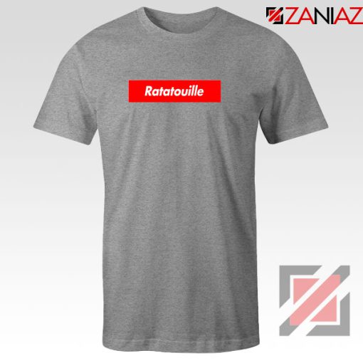 Ratatouille Red Logo Sport Grey Tshirt