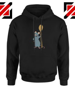 Remy Rat Black Hoodie