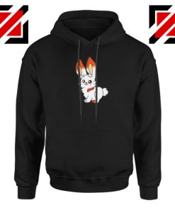 Scorbunny Rabbit Black Hoodie