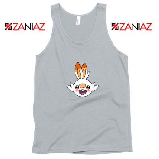 Scorbunny Rabbit Pokemon Sport Grey Tank Top