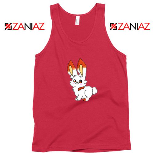 Scorbunny Rabbit Red Tank Top