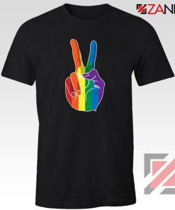 Sign Of Peace Rainbow Tshirt