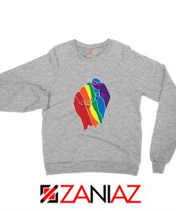 Sign Of Unity Rainbow Sport Grey Sweatshirt