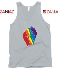 Sign Of Unity Rainbow Sport Grey Tank Top