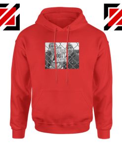 Straight Outta Scarton Red Hoodie