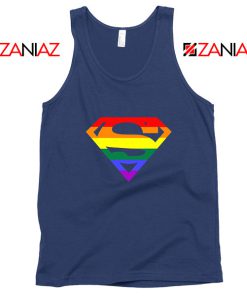 Super Queer Navy Blue Tank Top