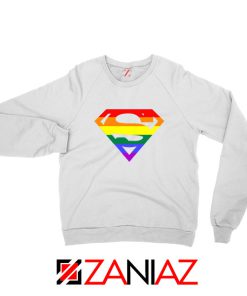 Super Queer White Sweatshirt