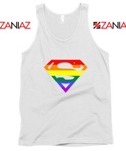 Super Queer White Tank Top