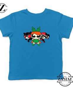 Supervillain Powerpuff Girls Kids Blue Tshirt