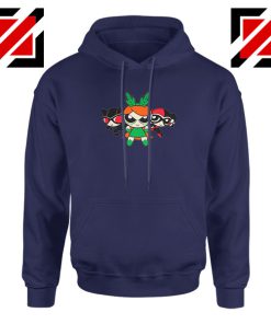 Supervillain Powerpuff Girls Navy Blue Hoodie