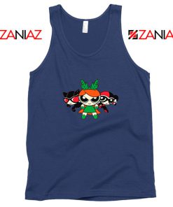 Supervillain Powerpuff Girls Navy Blue Tank Top