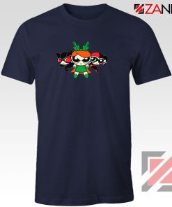 Supervillain Powerpuff Girls Navy Blue Tshirt