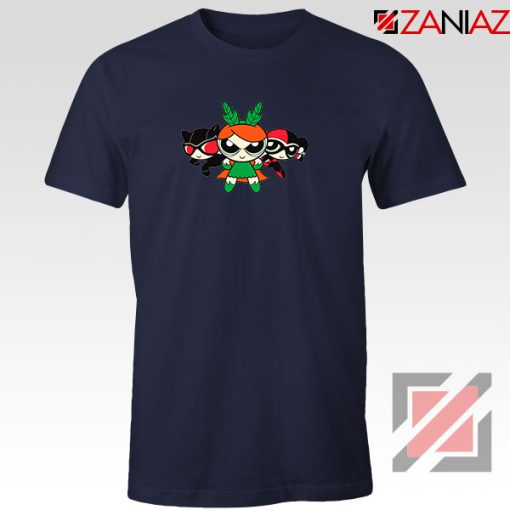 Supervillain Powerpuff Girls Navy Blue Tshirt