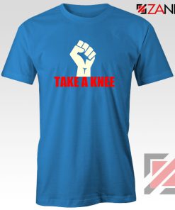 Take A Knee Protest Blue Tshirt