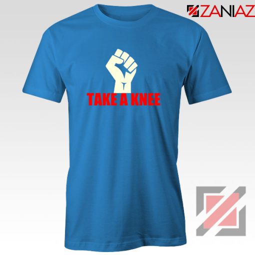 Take A Knee Protest Blue Tshirt