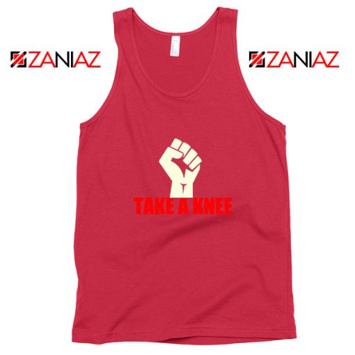 Take A Knee Protest Red Tank Top