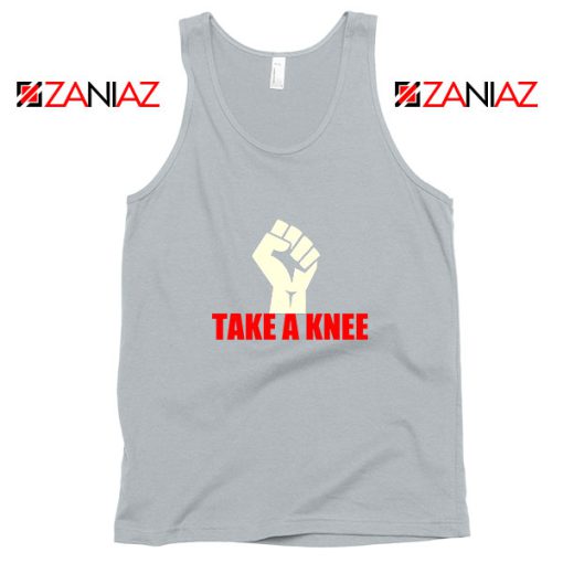 Take A Knee Protest Sport Grey Tank Top