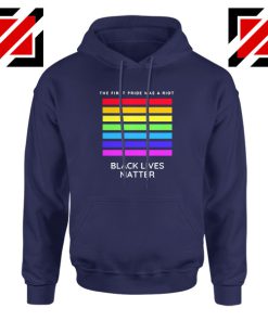 The First Pride Was A Riot Navy Blue Hoodie