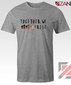 Together We Rise Sport Grey Tshirt