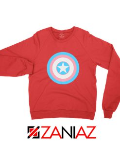 Trans Shield Pride Red Sweatshirt