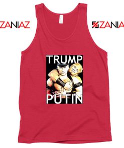 Trump and Putin Red Tank Top