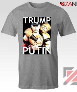 Trump and Putin Sport Grey Tshirt