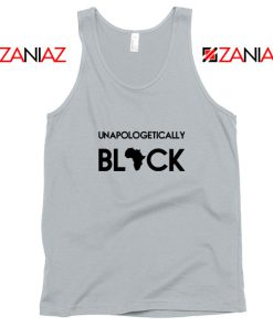 Unapologetically Black Sport Grey Tank Top