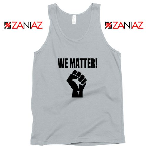 We Matter African American Sport Grey Tank Top