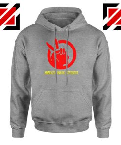 American Indian Movement Best Sport Grey Hoodie