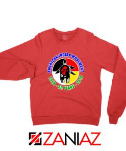 American Indian Movement Red Sweatshirt