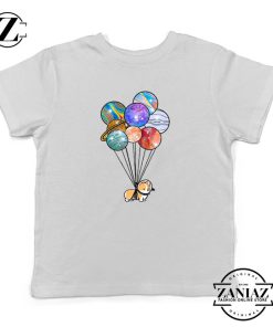 Astronaut Corgi Kids Tshirt