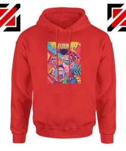 Bad Bunny Concert Poster Red Hoodie