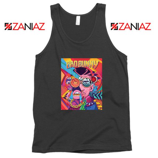 Bad Bunny Concert Poster Tank Top