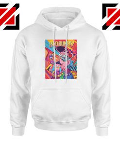 Bad Bunny Concert Poster White Hoodie