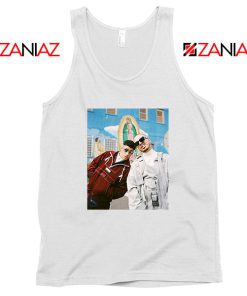 Bad Bunny J Balvin White Tank Top