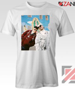 Bad Bunny J Balvin White Tshirt