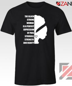 Black Strong Woman Tshirt