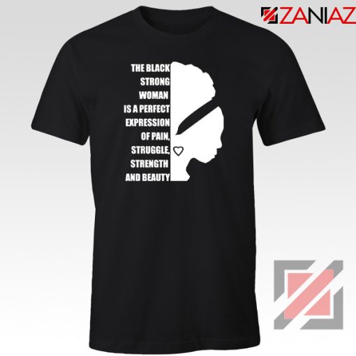 Black Strong Woman Tshirt