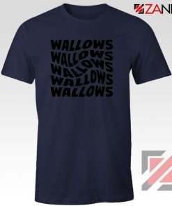 Black Wallows Navy Blue Tshirt