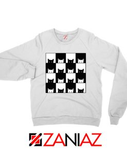 Black White Kittens Sweatshirt