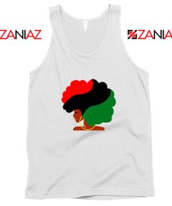 Black Woman Hair Tank Top