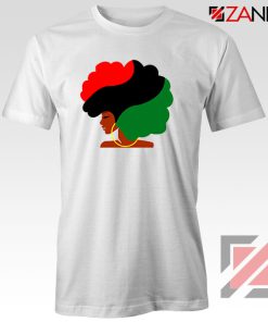 Black Woman Hair Tshirt