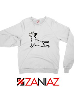 Bulldog Yoga Pose Sweatshirt