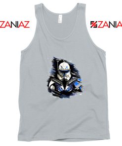 Captain Rex Star Wars Sport Grey Tank Top