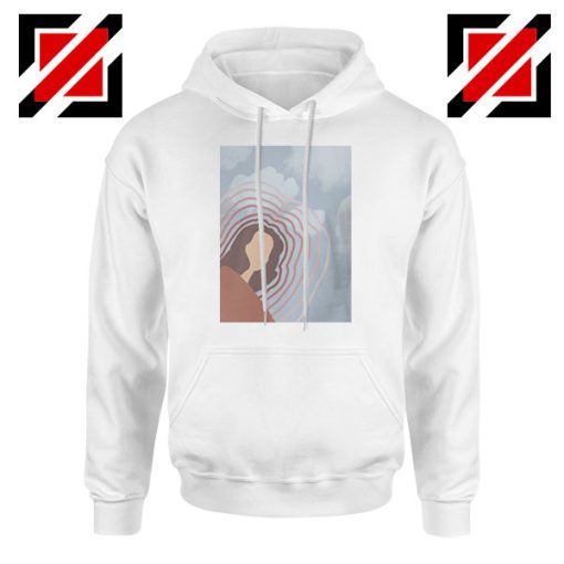 Clairo Singer Art White Hoodie