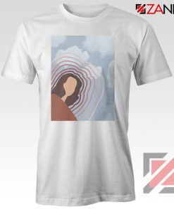 Clairo Singer Art White Tshirt