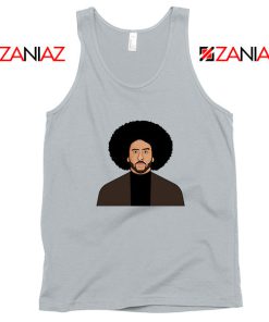 Colin Kaepernick Portrait Sport Grey Tank Top