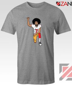 Colin kaepernick Kneeling Sport Grey Tshirt