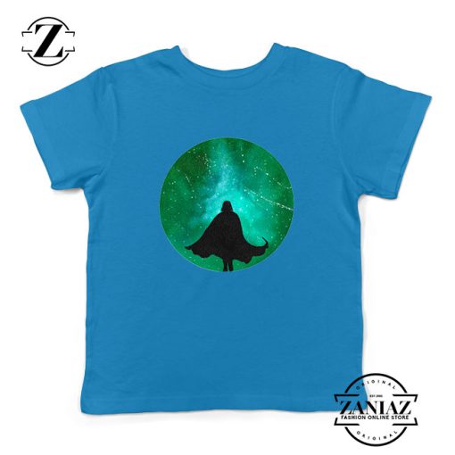 Darth Vader Space Kids Blue Tshirt