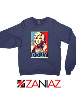 Dolly Parton Navy Blue Sweatshirt